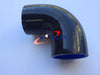 Intercooler Turbo Pipe RED 2.5" 90 Degree 63mm Silicone Elbow Hose