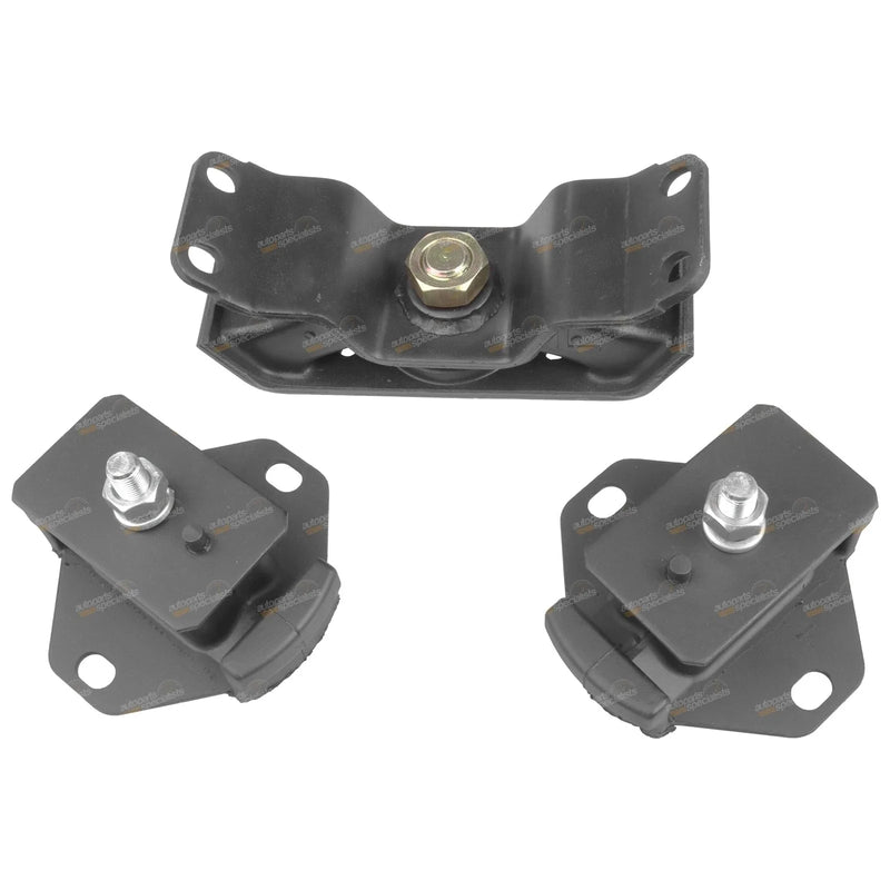 Hilux LN65 Front Engine + Rear Rubber Gearbox Mounts (1988–1997)