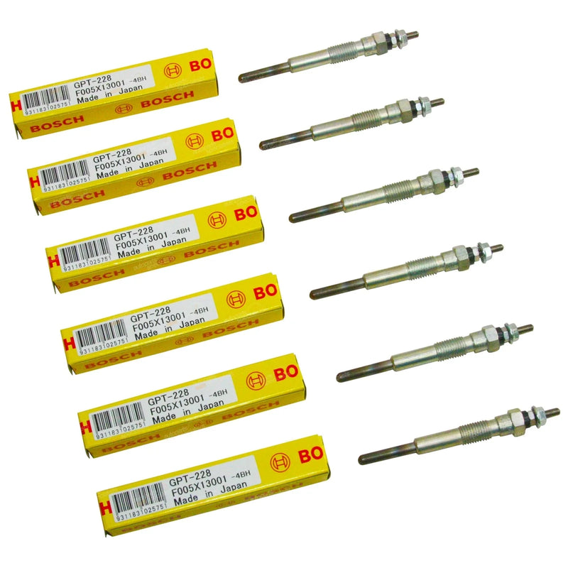 Toyota HZJ70 HZJ73 6 x 24volt Diesel Glow Plugs (1990–1994)