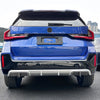 BMW X1 U11 U12 Rear Bumper Diffuser Lip Cover (2023-2024)