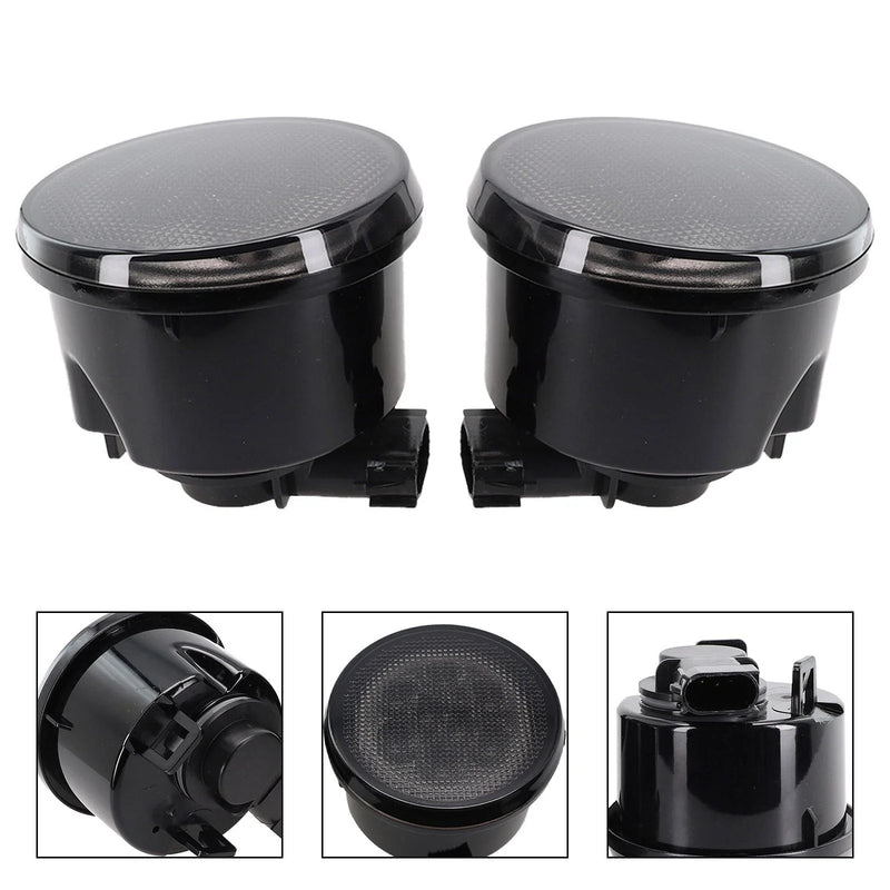 Car / Truck 2 x Turn Signal Lights Amber LEDs Smoke Lens
