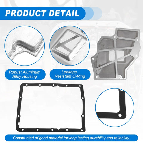 Chevrolet Transmission Filter Oil Pan Gasket Kit (A43DE)