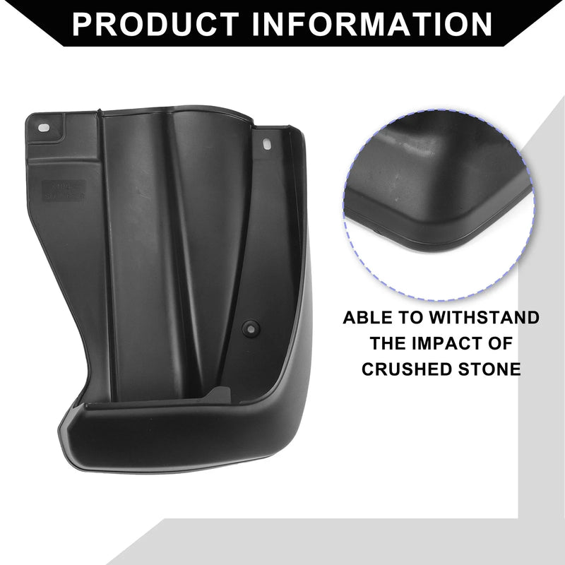 Honda Odyssey Front & Rear Mud Flap Splash Guards (2009-2013)