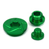 Kawasaki KX250F KLX450R CNC Engine Timing Oil Filter Plugs (2004-2023)