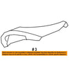 Chevrolet Silverado Right Side Windshield Cowl Vent Cover