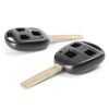 Lexus Car Black 3 x Buttons Replacement Key Fob Shell Case