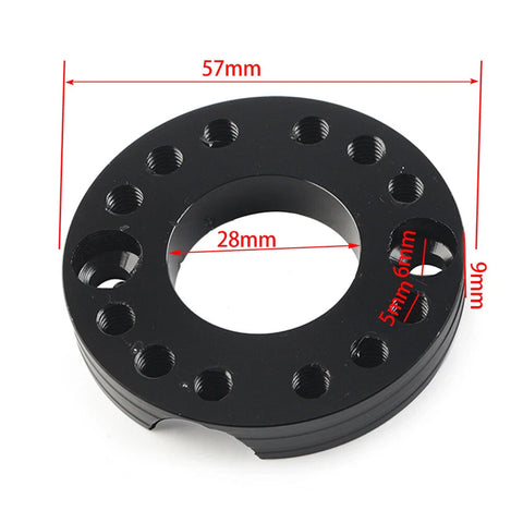 Pit Dirt Bike Quad 28mm Carburetor Intake Manifold Spinner Plate Adapter