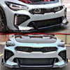 KIA Stinger Blade Trim Cover Front Bumper Side Vent Grill (2017–2023)