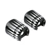 Harley Road Street Electra Glide Black Lower Fork Slider Covers (84-2013)