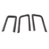 Ford Mustang 3 x Carbon Fiber Steering Wheel Cover Trim (2015-2019)