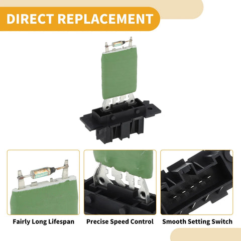 HVAC (No. 6450XE / 5017CR118) - 1 Pcs Blower Motor Resistor