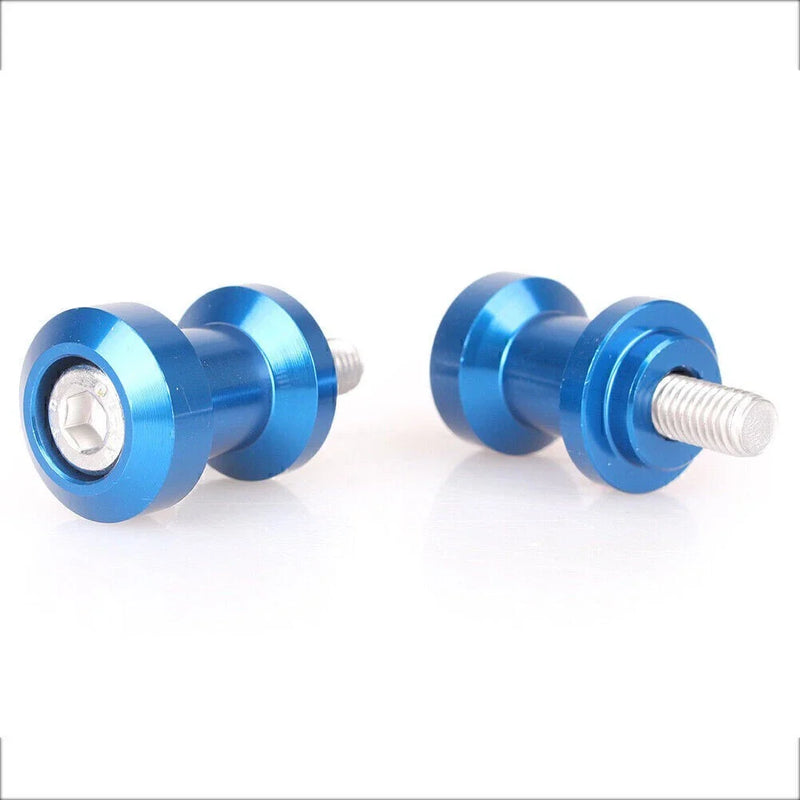 SUZUKI GSX-R600 GSX-R750 GSX1300R Hayabusa 8mm Swingarm Spools Sliders (2001-2023)