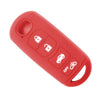 Mazda 2, 3, 5, 6, CX-5, CX-7, CX-9 Red Silicone 4 x Button Key Cover Case
