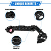 Toyota Corolla (2019-2021) Black Bumper Mounting Support Bracket