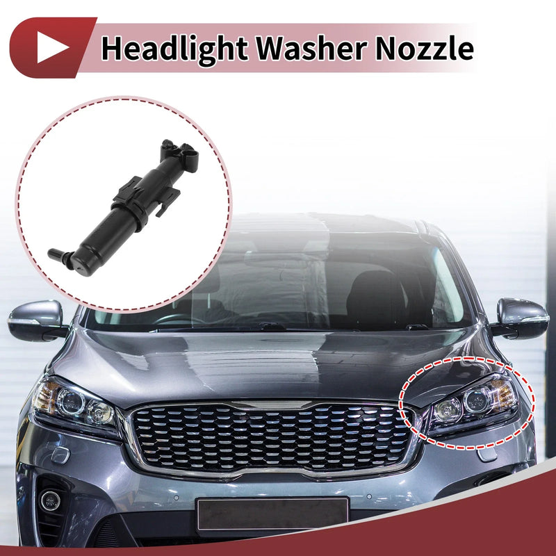 BMW 528i Driver Side Headlight Washer Nozzle (2011-2016)