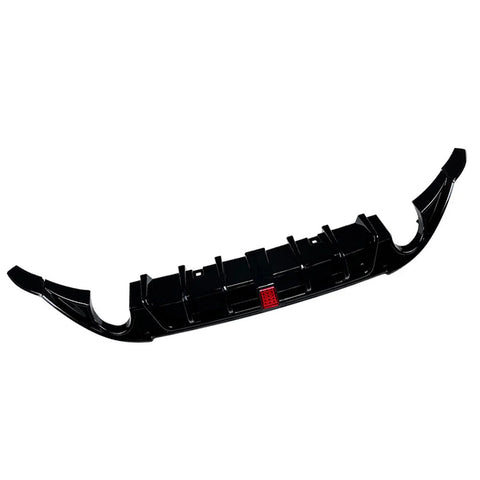 VW Golf 7 GTD Glossy Black Rear Bumper Protector Lip (2014-2017)