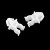 Honda Hood Prop Rod Support Rivet Clips 14 x 11mm White 5 x