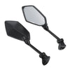 Kawasaki Ninja ZX6R ZX-6R Black Rearview Mirrors (2009-2012)