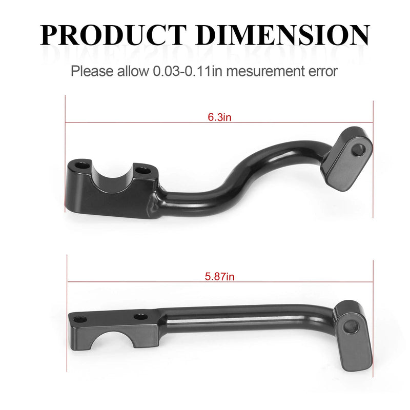 Polaris Sportsman 570 800 850 1000 Handguard Mounts Brackets (2007–2024)
