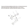Car Universal Aluminum Alloy Window Crank Handle