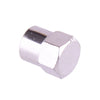 Car & Bike 100Pcs Silver Tire Valve Caps