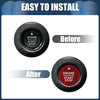 Ford - Red Ignition Starter Switch Engine Start Stop Button Cover