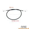 BMW G310R G310GS 125.5CM Black Stainless Clutch Cable (2016-2020)