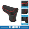 Hyundai Elantra (2021-2023) Red Stitching Automatic Gear Shift Knob Cover