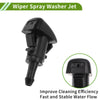 Jeep Compass Windshield Washer Nozzle  Black (2011-2017)