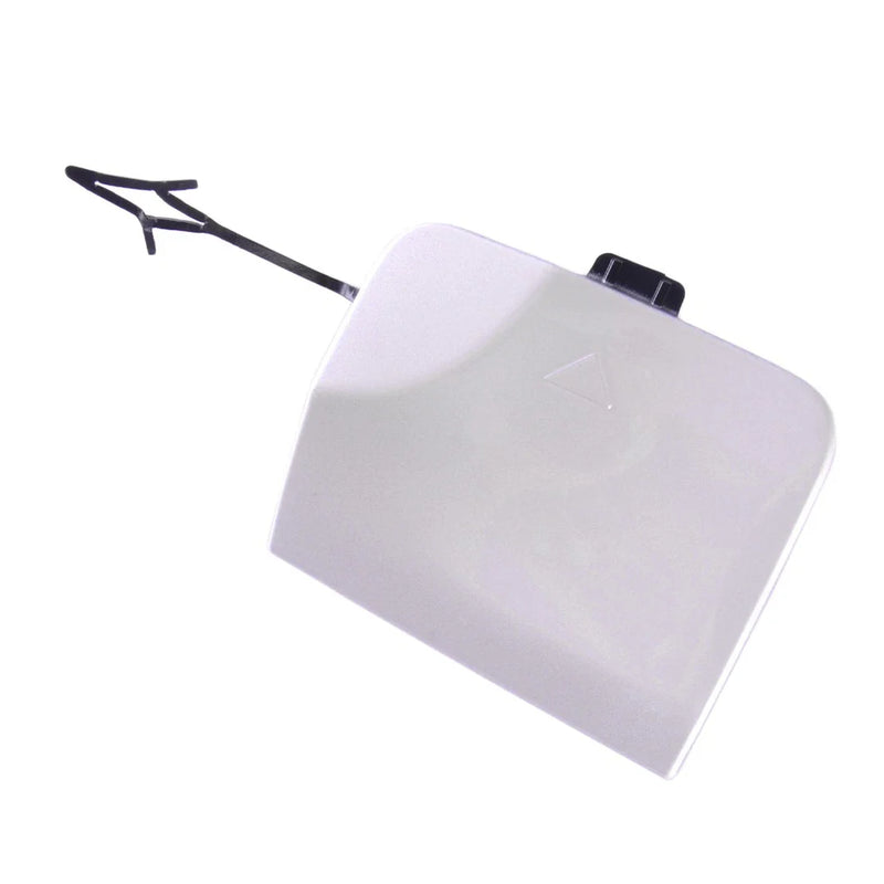 BMW X3 White Rear Bumper Tow Hook Cover (2018-2020)