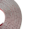 Car Moulding Trim / 12mm x 16ft / Chrome Bumper Strips