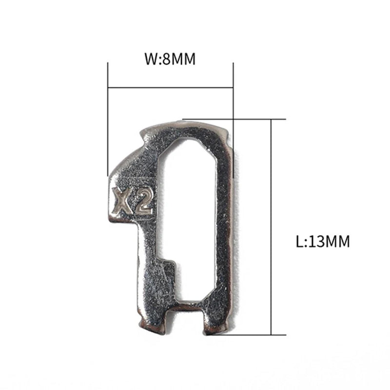 HONDA Lock Plate Lock Reed Maintenance Metal Replacement New Style Plate