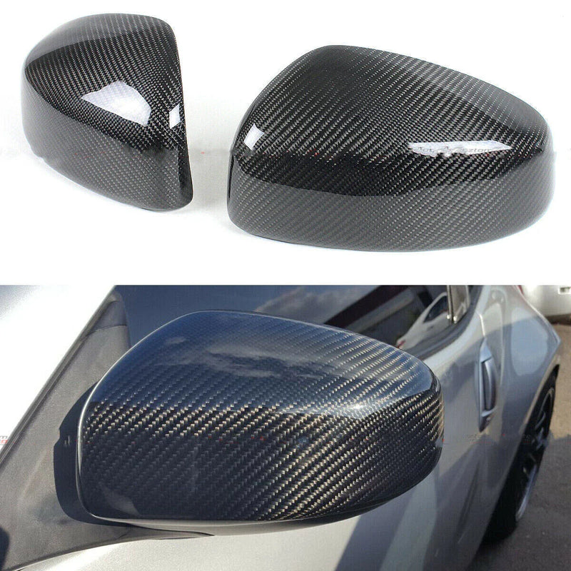 Nissan 370Z Z34 Carbon Fiber Side View Mirror Covers (2009-2020)