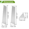Dodge Charger Silver Tone 6 Pcs Pillar Window Trim (2006-2010)