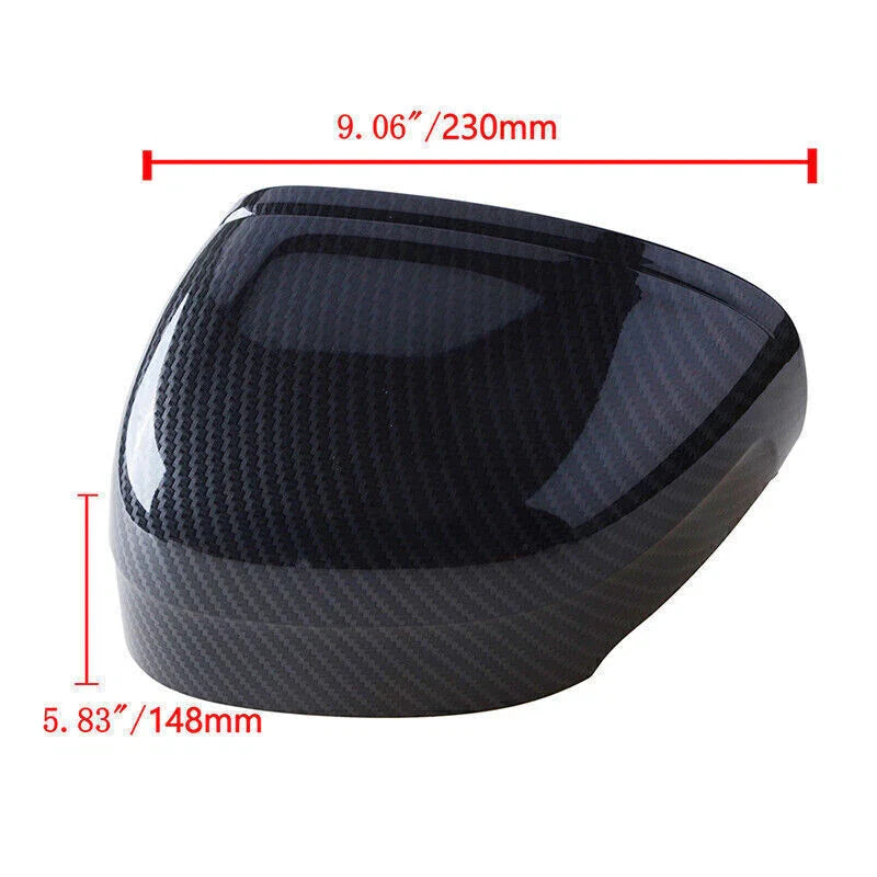 Volvo XC60 Carbon Fiber Look Side Door Mirror Cover Caps (2018-2021)