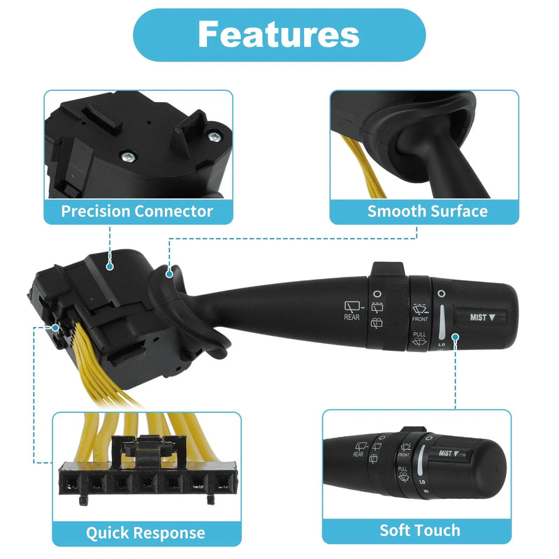 Jeep Wrangler Patriot Compass Windshield Wiper Switch (2007 - 2017)