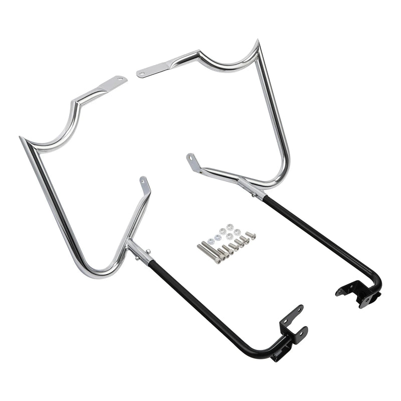 Harley Touring Electra Street Glide Saddlebag Bracket Guard Bar (2014-2024)