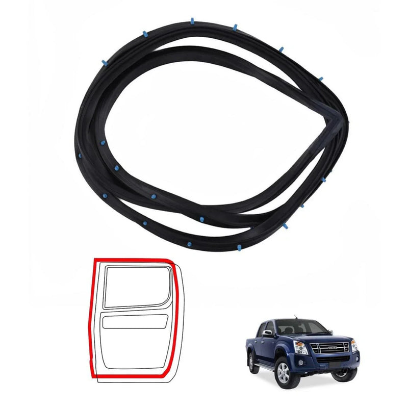 Door Seal Rubber Trim Weatherstrip RH Rear Fits 2003-11 Isuzu D-Max Holden Rodeo