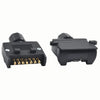 Caravan and Boat 7 Pin Flat Trailer Connector Set