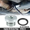 BMW 545i 550i 650i M18x1.5 Steel Engine Oil Drain Plug (2004-2010)