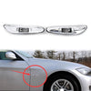 BMW E46 4DR (2002-2005) - Clear Side Marker Light Turn Signal Lamp
