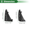 Chevrolet Corvette C8 Mud Flaps Splash Guards (2021 - 2024)