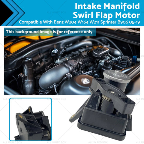 Benz W204 W164 W211 Sprinter Intake Manifold Swirl Flap Motor (2007-2018)