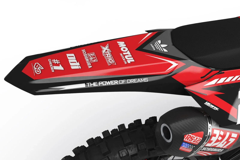 Honda CRF 110 2019-2025 Collide Style Stickers Custom Graphics Full Kit