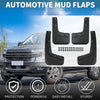Ford Ranger 2024-2025 Splash Guards, No-Drill Installation Mud Flaps Kit