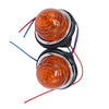 Land Rover Classic Mini Amber Indicator Lights (1958-1986)