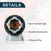 Toyota Tacoma License Plate Light Socket  Pins (1995-2004)