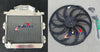 Austin Healey 100-4 3 Row Aluminum Radiator + Fan (1953-1956)