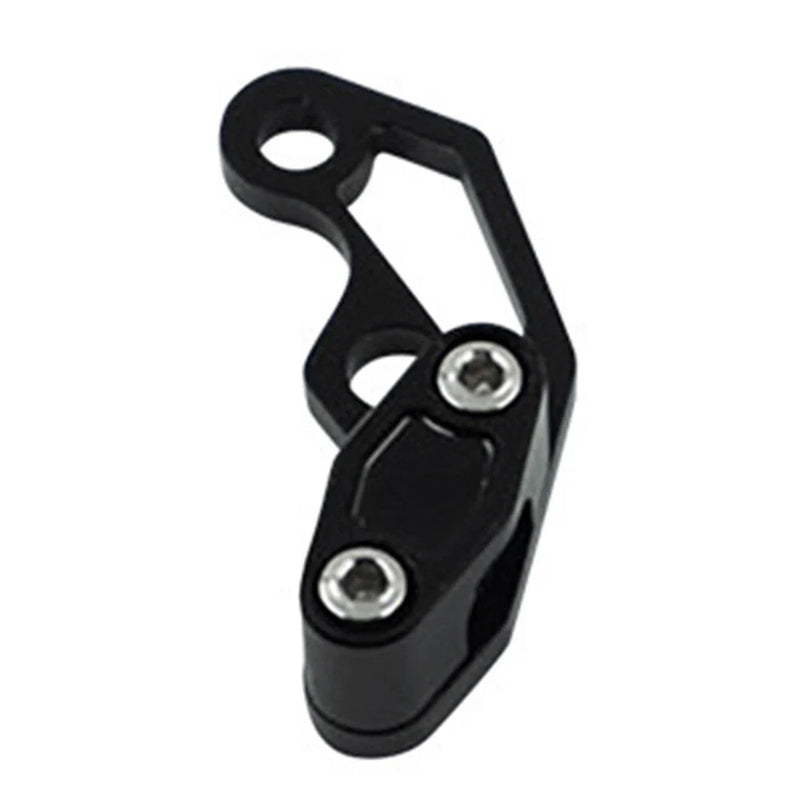 Motor Bikes Aluminum Black Brake Line Clamp Protector