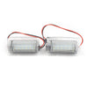 Toyota Lexus (2010-2023)  White / Red LED Side Door Courtesy Lights